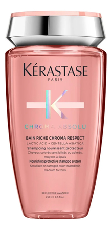 KERASTASE Шампунь для защиты и увлажнения волос Chroma Absolu Bain Riche Chroma Respect 