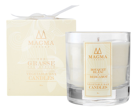 Magma London Аромасвеча The Grasse Collection Bouquet Blanc & Bergamot (Белый букет и бергамот) 380мл