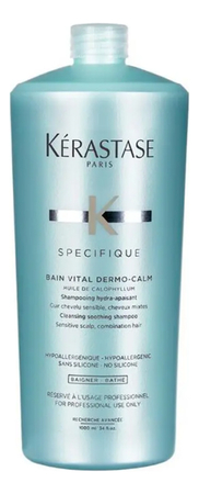 KERASTASE Шампунь для чувствительной кожи головы и нормальных или смешанных волос Specifique Bain Vital Dermo-Calm 1000мл