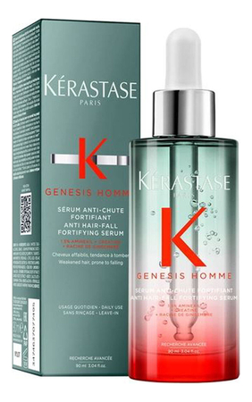 KERASTASE Сыворотка против выпадения волос Genesis Homme Serum Anti-Chute Fortifiant 90мл