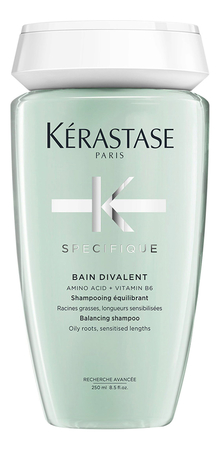 KERASTASE Балансирующий шампунь для волос жирных у корней Specifique Bain Divalent 250мл