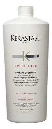 KERASTASE Шампунь против выпадения волос Specifique Bain Prevention 1000мл