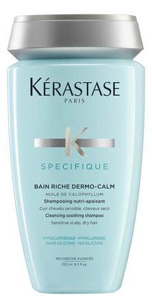 KERASTASE Шампунь для чувствительной кожи головы и сухих волос Specifique Bain Riche Dermo-Calm 250мл