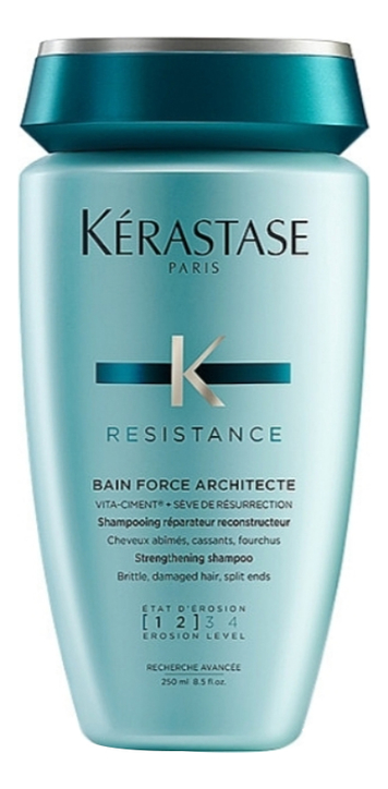 Укрепляющий шампунь для волос Resistance Bain Force Architecte