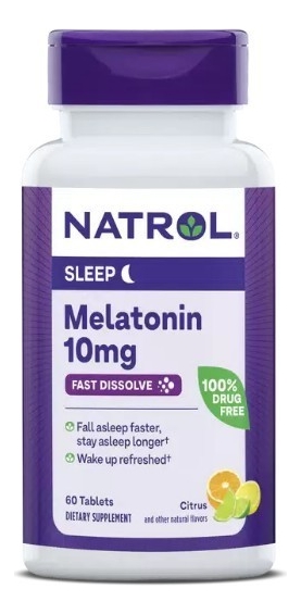 Биодобавка Мелатонин Melatonin 10mg Citrus 60 таблеток