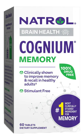 Natrol Биодобавка Cognium 100mg 60 таблеток