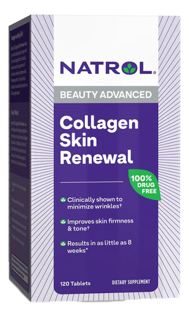 Natrol Биодобавка Collagen Skin Renewal 120 таблеток