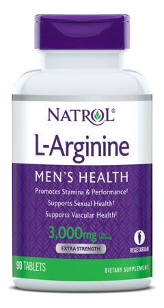 Natrol Биодобавка L-аргинин L-Arginine Men 3000mg 90 таблеток