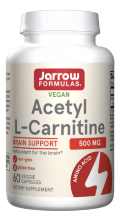 Jarrow Formulas Биодобавка Ацетил L-карнитин Acetyl L-Carnitine 500mg 60 капсул