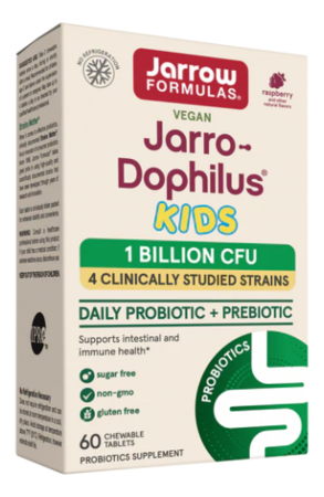 Jarrow Formulas Биодобавка для детей Jarro-Dophilus Kids 60 жевательных таблеток