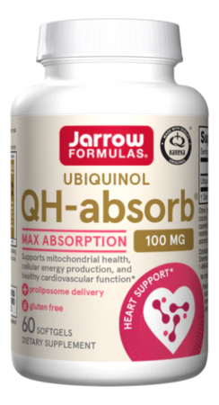 Jarrow Formulas Биодобавка Убихинол Ubiquinol QH-Absorb 100mg