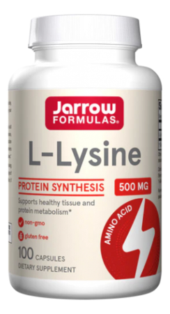 Jarrow Formulas Биодобавка L-лизин L-Lysine 500mg 100 капсул