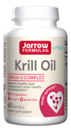 Jarrow Formulas Биодобавка Масло криля Krill Oil 60 капсул