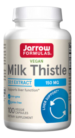 Jarrow Formulas Биодобавка Экстракт расторопши пятнистой Milk Thistle 150mg 100 капсул