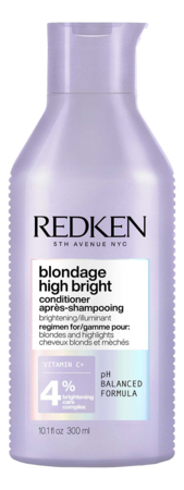 Redken Кондиционер для яркости натуральных и окрашенных волос Blondage High Bright Conditioner