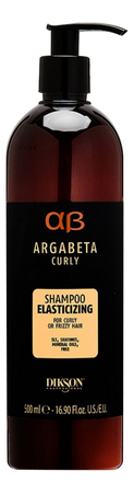 Dikson Эластичный шампунь для вьющихся волос Argabeta Curly Elasticizing Shampoo