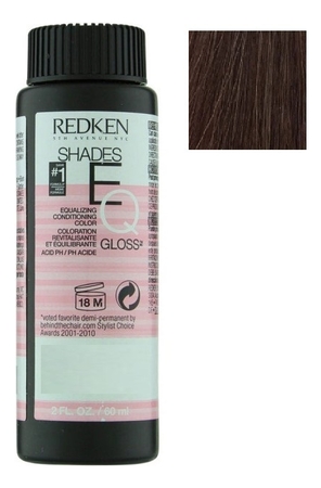 Redken Краска-блеск без аммиака для тонирования и ухода Shades EQ Gloss 60мл