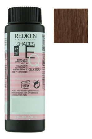 Redken Краска-блеск без аммиака для тонирования и ухода Shades EQ Gloss 60мл