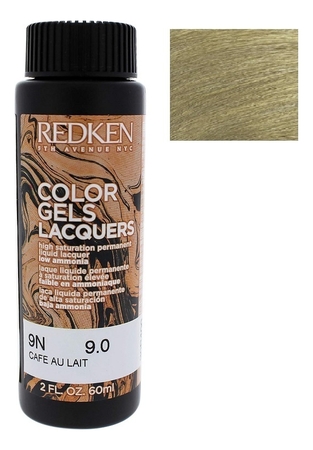 Redken Перманентный гелевый краситель для волос Color Gels Laquers 60мл