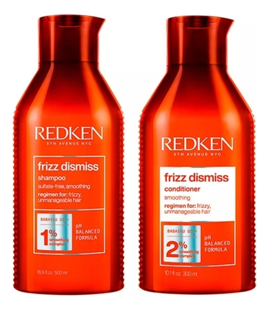 Redken Набор для гладкости волос Frizz Dismiss 2*300мл (шампунь + кондиционер)