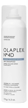 OLAPLEX Сухой шампунь для волос No4D Clean Volume Detox 178г