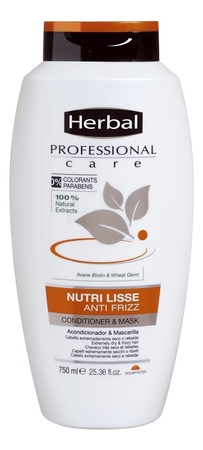 Herbal Питательный кондиционер-маска для волос Professional Care Nutri Lisse Anti Frizz Conditioner & Mask 750мл