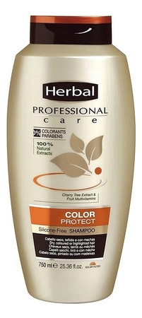 Herbal Шампунь для волос Защита цвета Professional Care Color Protect Shampoo 750мл