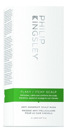 Philip Kingsley Маска против шелушения кожи головы Flaky/Itchy Anti-Dandruff Scalp Mask 2*20мл