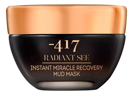 Minus 417 Магнитная маска для лица с грязью Мертвого моря Radiant See Instant Miracle Recovery Mud Mask 50мл