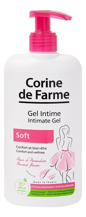 Ультрамягкий гель для душа и интимной гигиены Intimate Gel Soft 250мл