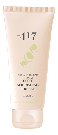 Minus 417 Питательный крем для ног с расслабляющим действием Serenity Legend Matcha Relaxing Foot Nourishing Cream 100мл