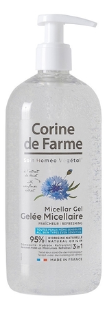 Corine de Farme Очищающий мицеллярный гель с экстрактом василька Micellar Gel 500мл