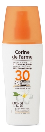 Corine de Farme Солнцезащитный увлажняющий спрей для тела Protective Spray Moisturizing+ SPF30 150мл