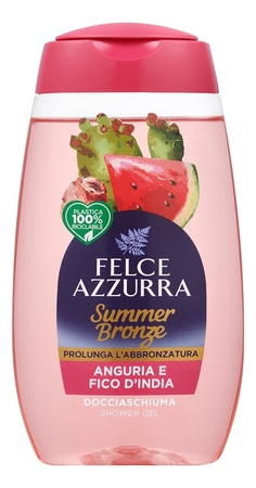 Felce Azzurra Гель для душа Арбуз и индийская фига Summer Bronze Shower Gel 250мл