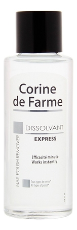 Corine de Farme Жидкость для снятия лака Express Nail Polish Remover