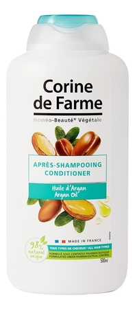 Corine de Farme Бальзам-ополаскиватель для волос с аргановым маслом Conditioner Argan Oil 500мл