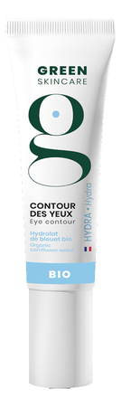 Green Skincare Увлажняющий крем для кожи вокруг глаз с васильковой водой и кокосом Hydra Contour des Yeux 15мл