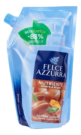 Felce Azzurra Жидкое мыло Питание Nourishing Amber & Argan Liquid Soap