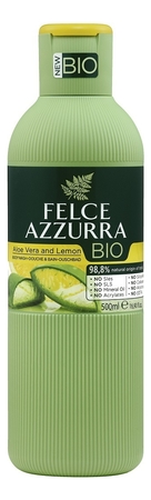 Felce Azzurra Гель для ванны и душа с экстрактом алоэ вера Природа на вашей коже BIO Aloe Vera & Lemon Bodywash 500мл