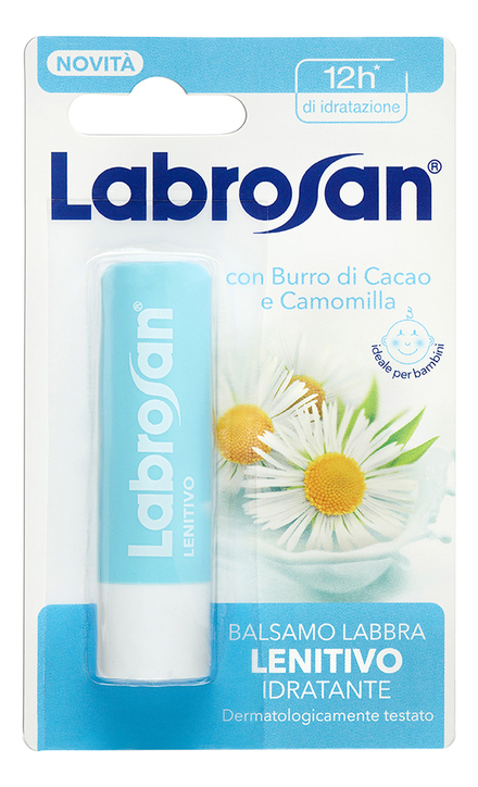 Бальзам для губ Увлажняющий успокаивающий Labrosan Lenitivo Lip Balm 5,5мл