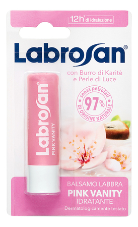 Felce Azzurra Бальзам для губ Увлажняющий Labrosan Pink Vanity Lip Balm 5,5мл