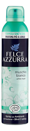 Felce Azzurra Освежитель воздуха Белый мускус White Musk Air Freshener 250мл