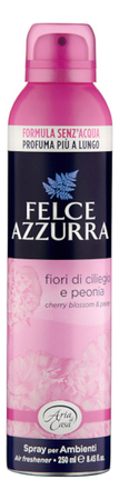 Felce Azzurra Освежитель воздуха Цветы вишни и пиона Cherry Blossoms & Peony Air Freshener 250мл