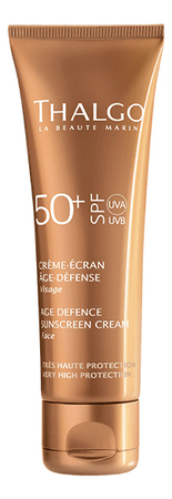 Thalgo Антивозрастной солнцезащитный крем Creme-Ecran Age-Defense SPF50+ 50мл