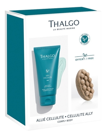 Thalgo Набор для тела Allie Cellulite (отшелушивающее мыло Essentiels Marins 150г + гель против целлюлита Defi Cellulite 150мл)