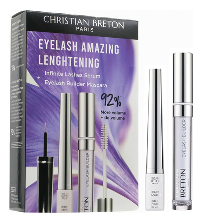 Christian Breton Набор для укрепления и роста ресниц (сыворотка Infinite Lashes 4мл + сыворотка Eyelash Builder 5мл)