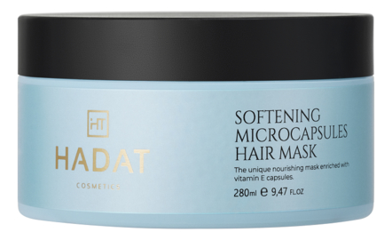 HADAT Cosmetics Смягчающая маска для волос с микрокапсулами Softening Microcapsules Hair Mask 280мл