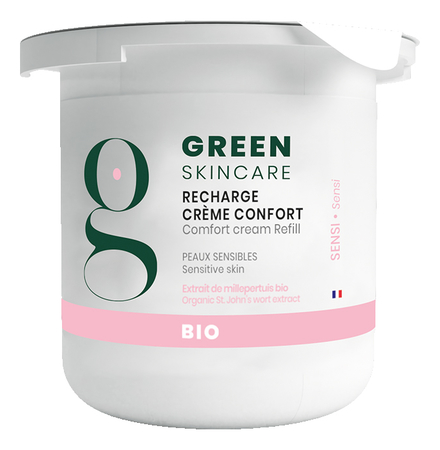 Green Skincare Успокаивающий питательный крем для лица Sensi Creme Confort