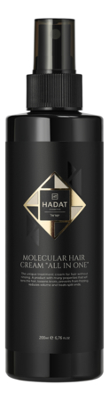 HADAT Cosmetics Несмываемый молекулярный крем-спрей для волос Molecular Hair Cream All In One 200мл