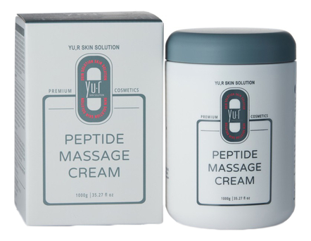 Yu.r Массажный крем лица, шеи и тела Peptide Massage Cream 1000г